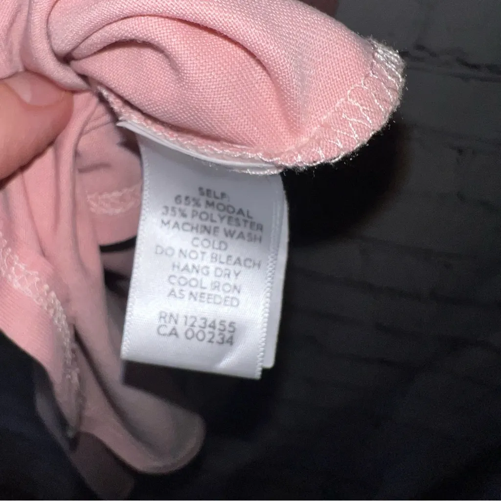 Design Lab Lord & Taylor Blush Pink Babydoll Tank Top Size Medium‎ - Image 5