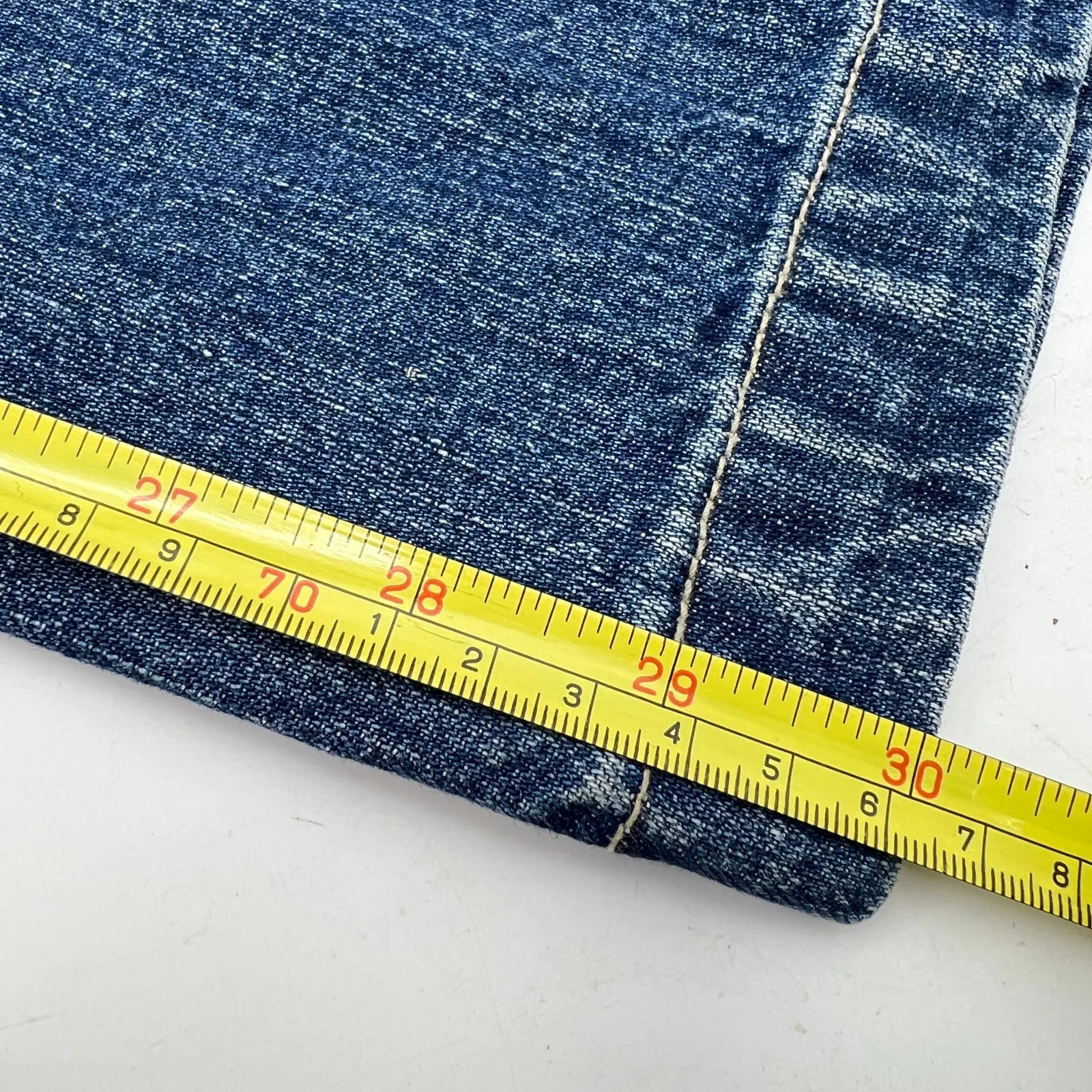 Vintage Bill Blass Jeans Deadstock Denim Overalls Blue Cotton - Image 8