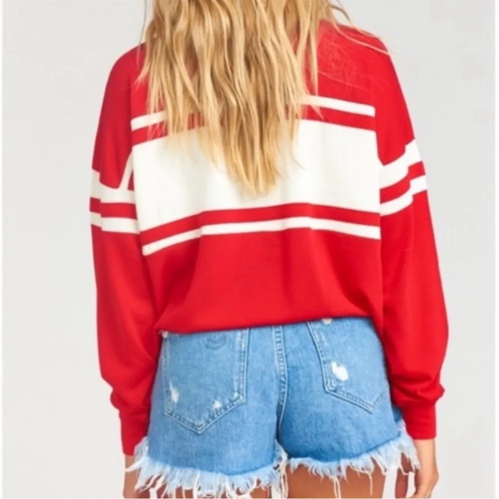 Show Me Your MuMu Payton Crop Pullover Size XS - Image 2