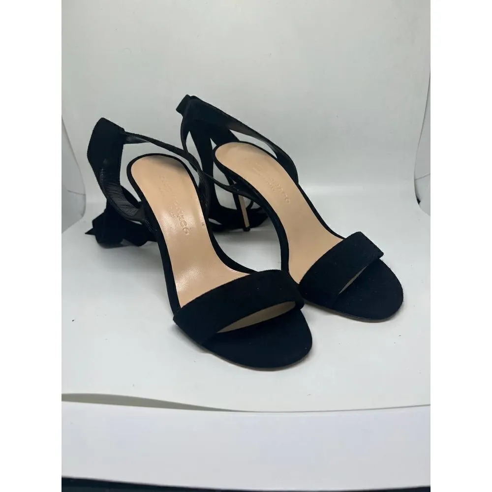 Club Monaco Corla Suede Heels Sz. IT 37 (US 7) - Image 4