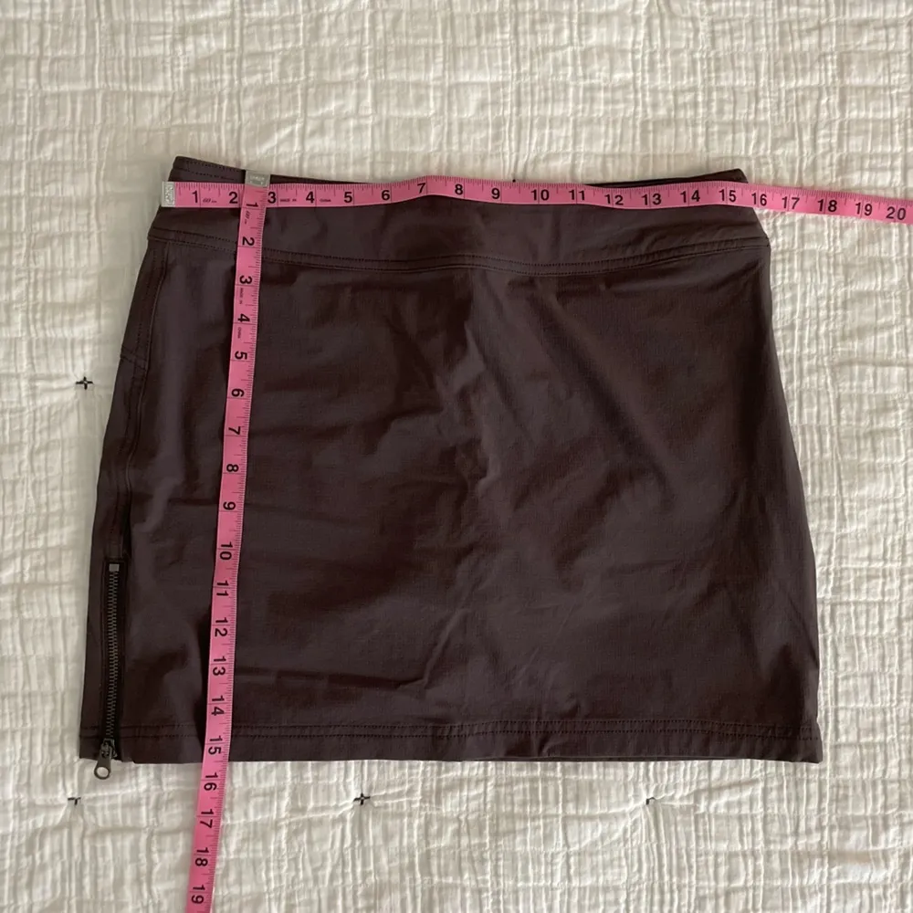 ATHLETA Jenner Side Zip Skirt Skort Hiking Outdoor Activewear in Brown Size 4 - Image 11