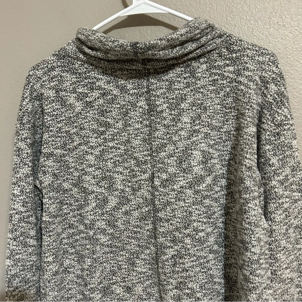 prAna Frieda Gray Cowl Neck Knit Pullover Sweater Top Women’s Size Medium - Image 7