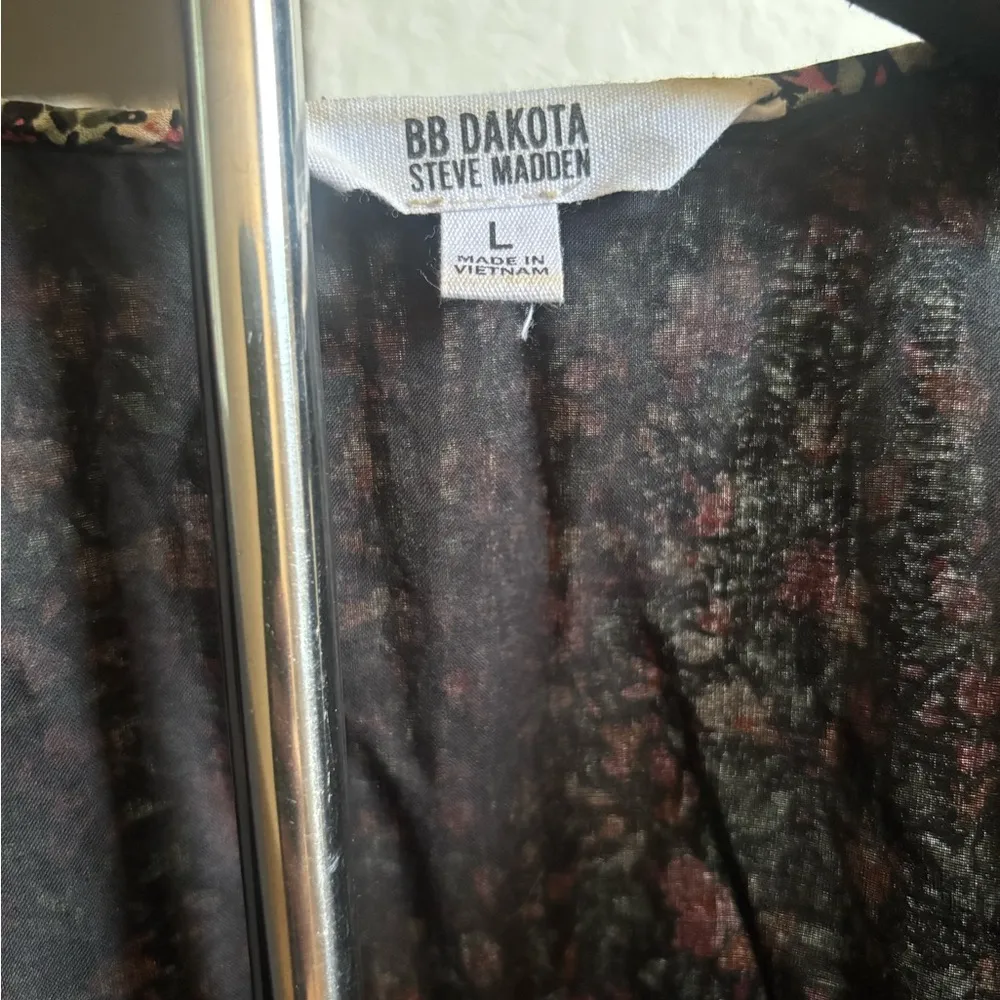 BB Dakota Steve Madden Dress Women (L) 100% Cotton Shell & Lining - Image 2