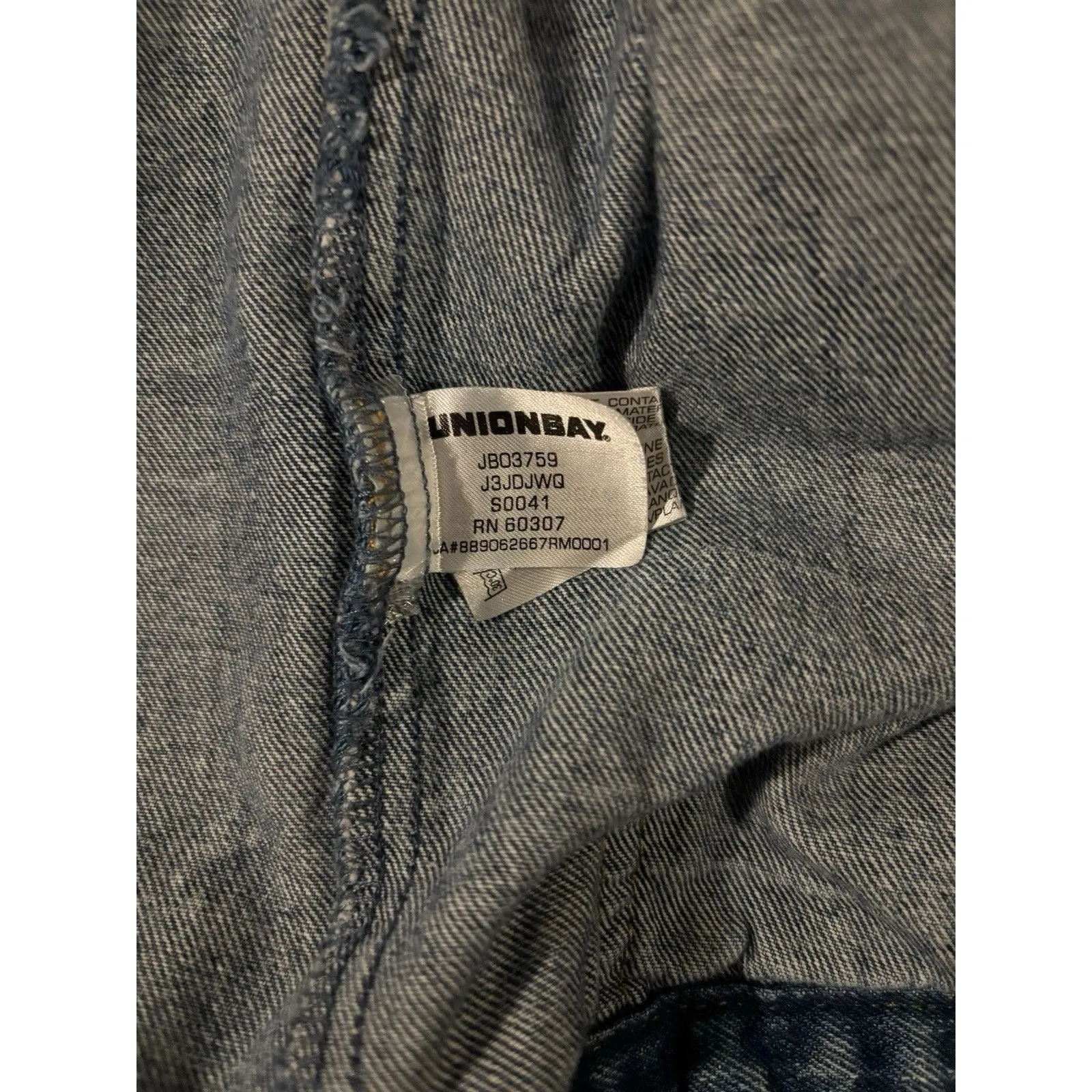 Vintage Union Bay y2k 90s Retro Style Women’s Size Small Acid Wash Denim Jacket - Image 10