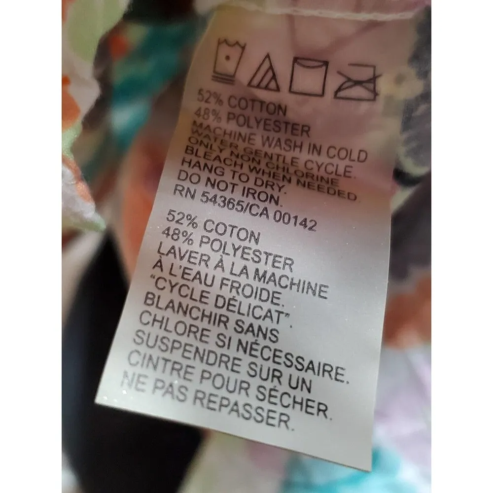 Alia Women's Multicolor Cotton Collared Long Sleeve Casual Button Down Shirt 16 - Image 11