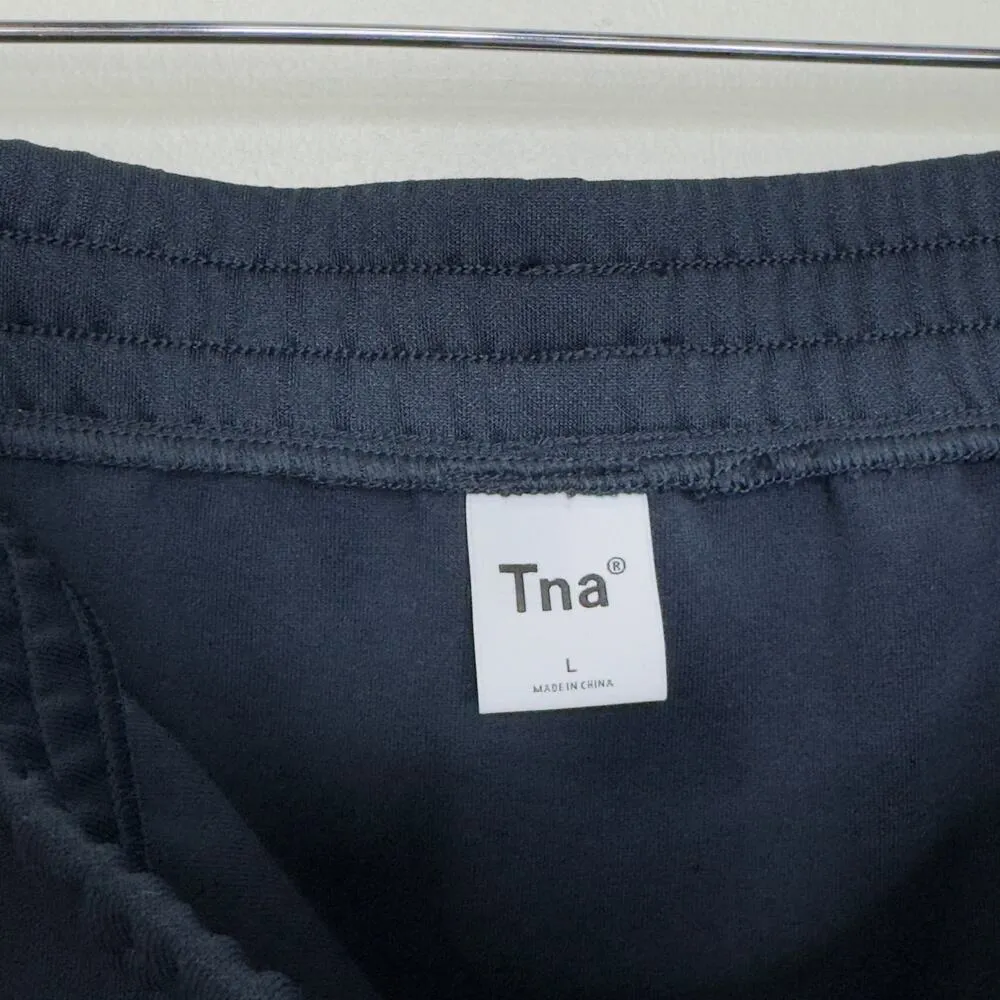 Aritzia TNA High Waisted Derby Sport Athletic Navy Blue Skirt L Size L - Image 6