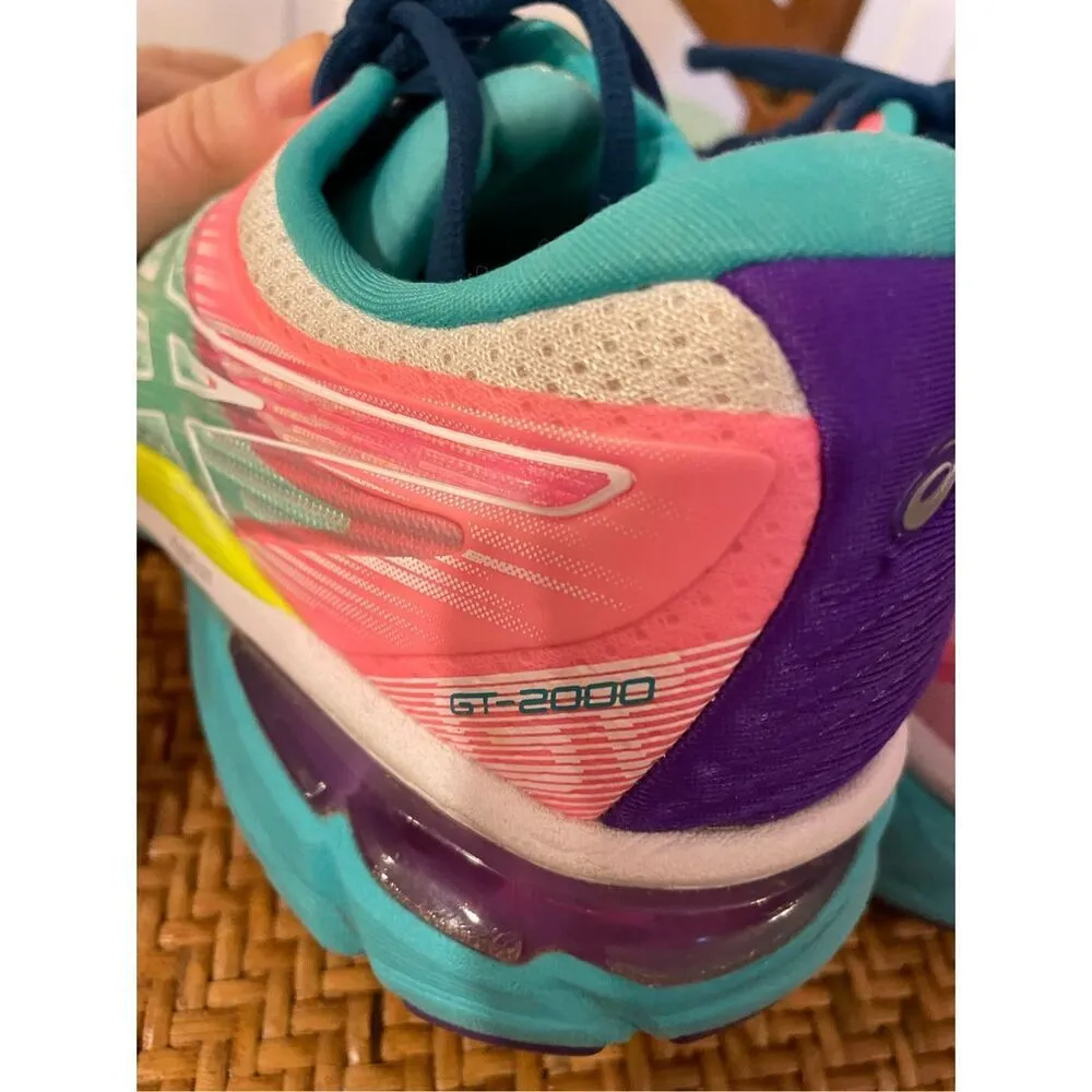 ASICS gt-2000 trail runner multicolor sneakers size 7 - Image 4