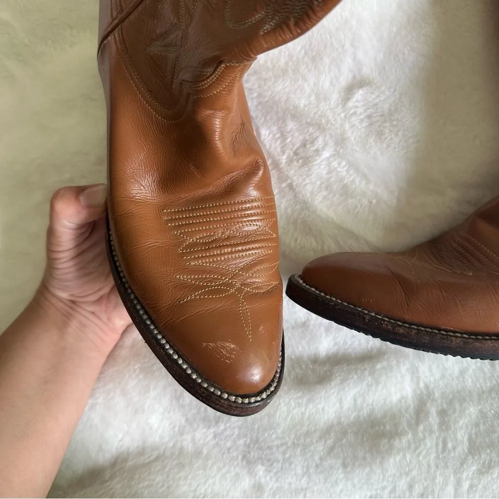 Tony Le Claire Custom Made Cowboy Boot Size 7B - Image 3