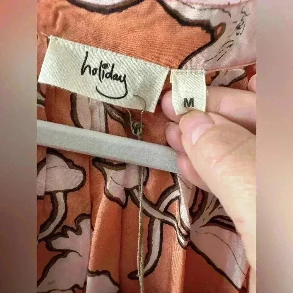 Boutique Australian HOLIDAY Cabana Midi Dress ~ Rainforest ~ Medium~NWT! Floral - Image 7