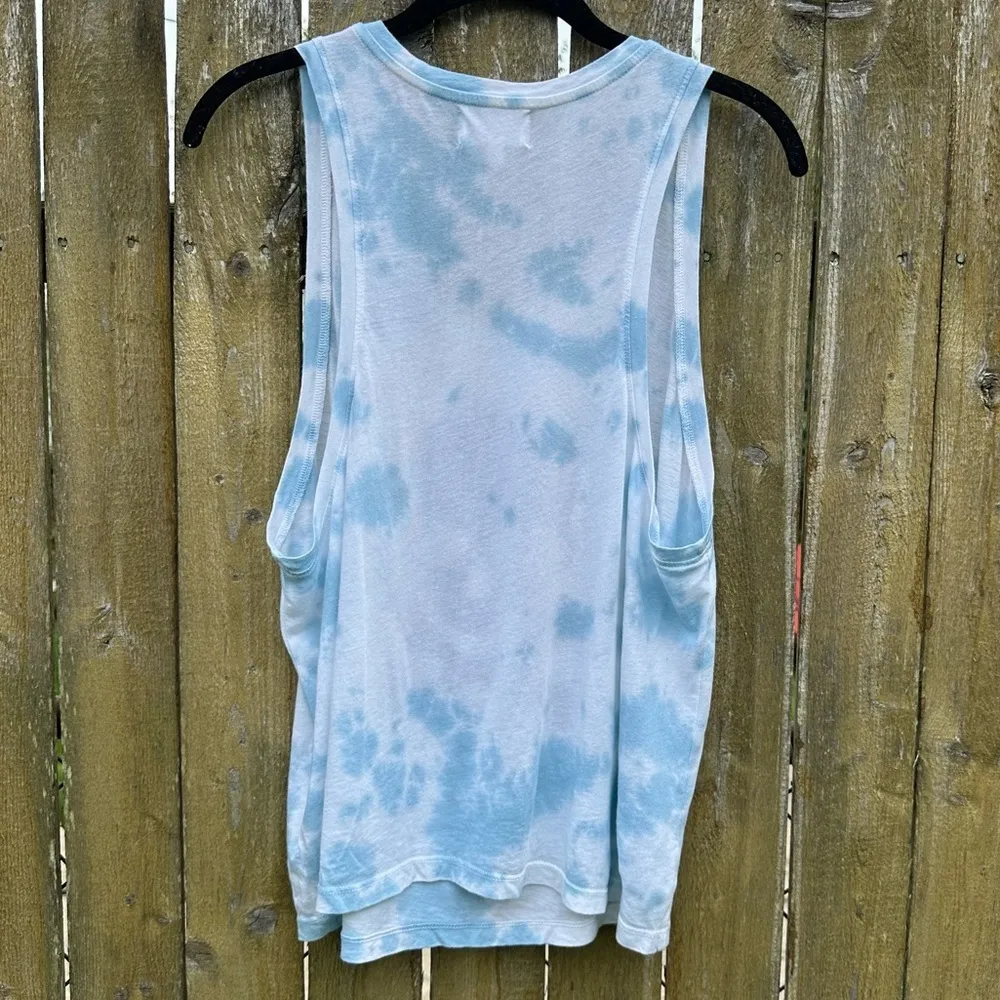 Soul Cycle x Sundry Tie Dye Skull Tank Top Sz S - Image 9