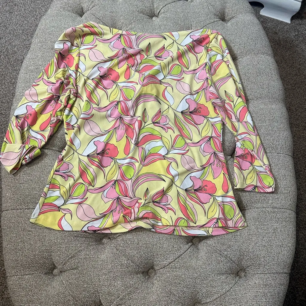 Mixit Vintage‎ Floral Top - Image 6