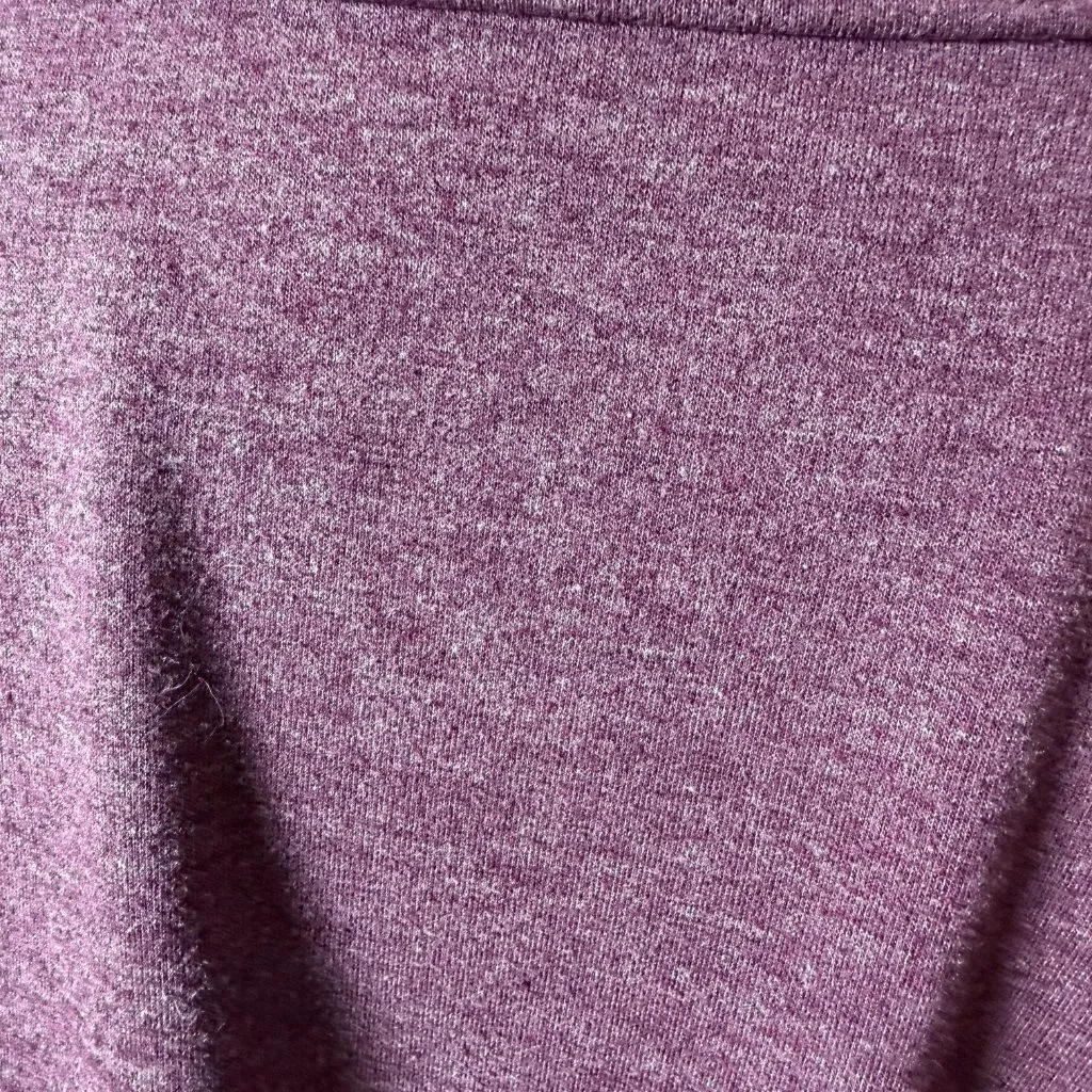 Good Vibes Maroon Sweatsuit Crewneck & Jogger Pants Set Size XL Red - Image 12