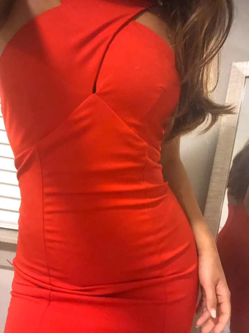 Red Formal Dress Size XS - Image 5