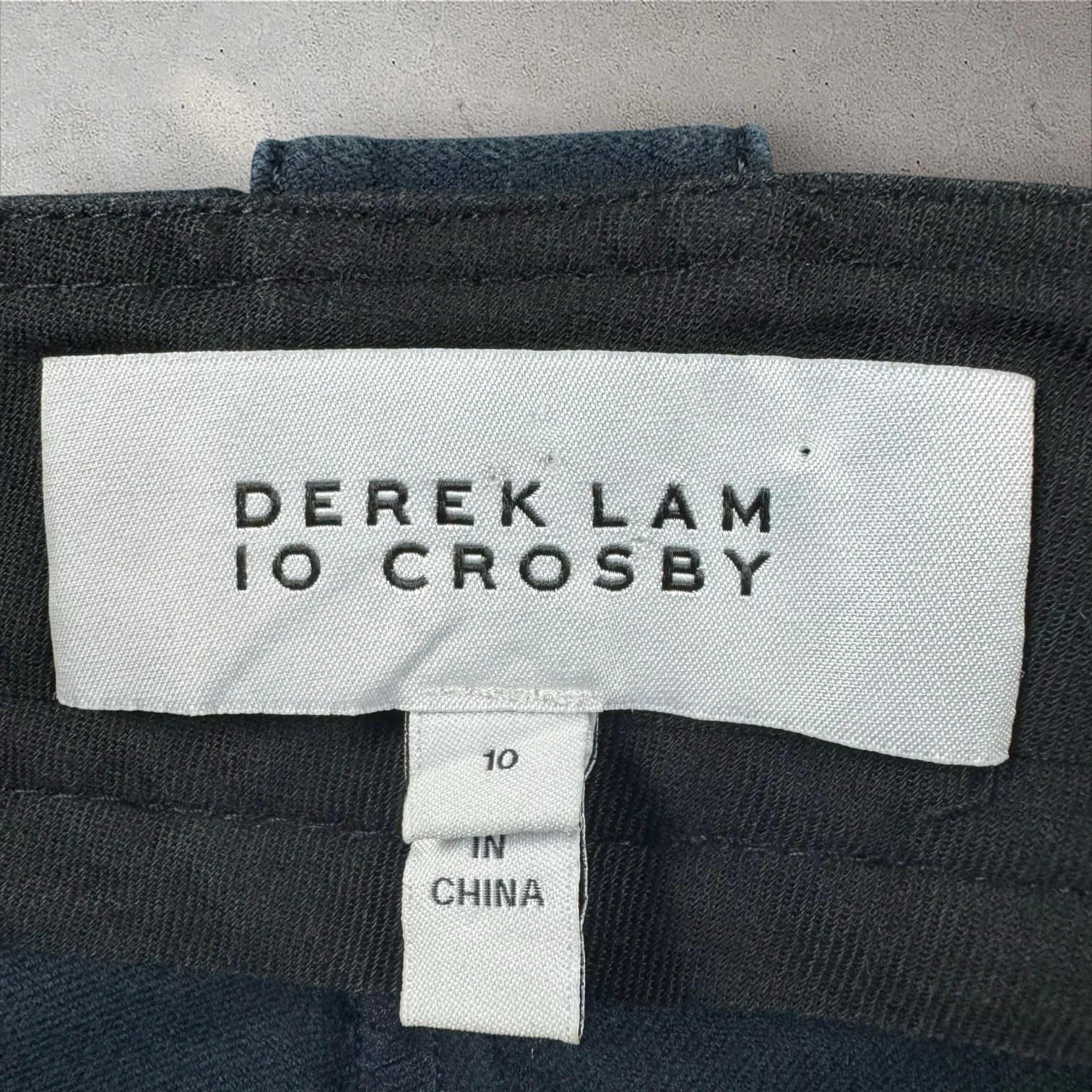 Derek Lam 10 Crosby Robertson Crop Flare Sz 10 Trousers TC00101ACR Midnight $365 Blue - Image 5