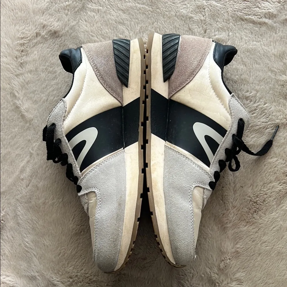 Tretorn Women’s Sneakers - Cream and Black - Image 7