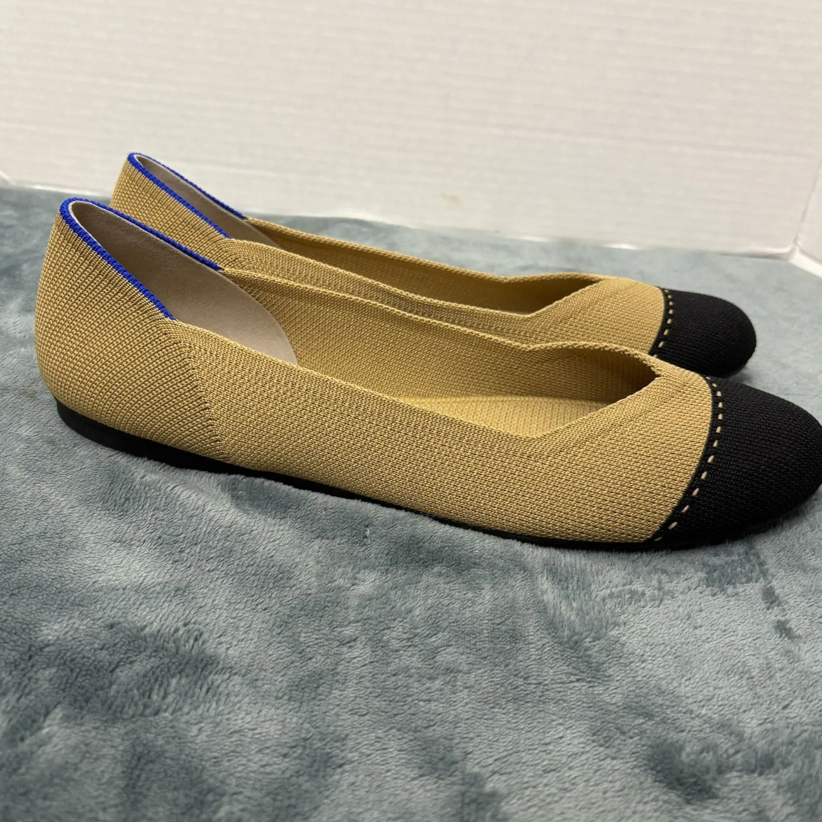 Rothy’s The Loafer Camel Captoe Women’s Size 10 - Image 4