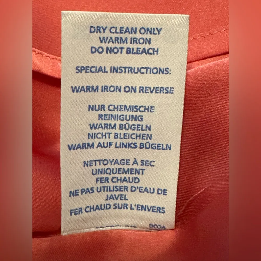 Boden ladies high neck bow detail waist pink and blush/cream dress Size 18 - Image 10