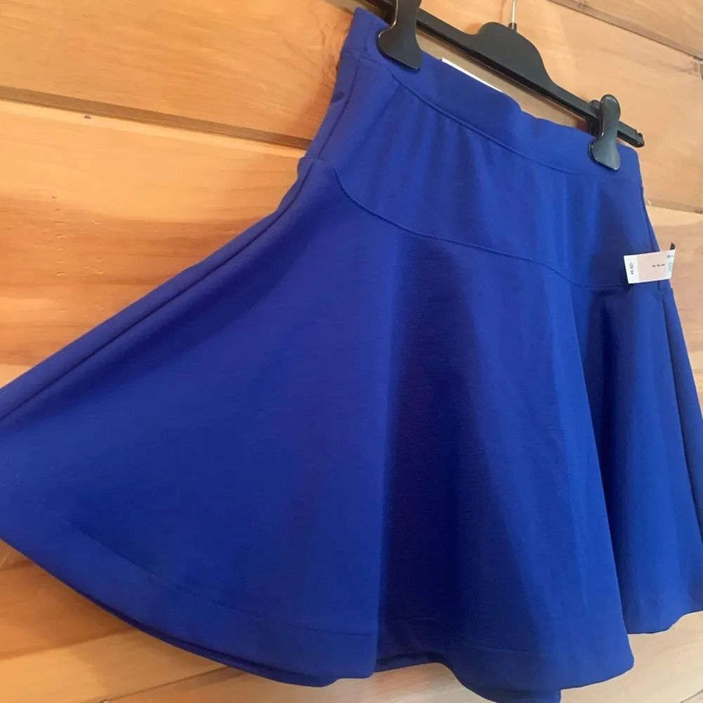 Old Navy Blue Flared Skater Mini Skirt Size SP NWT - Image 3