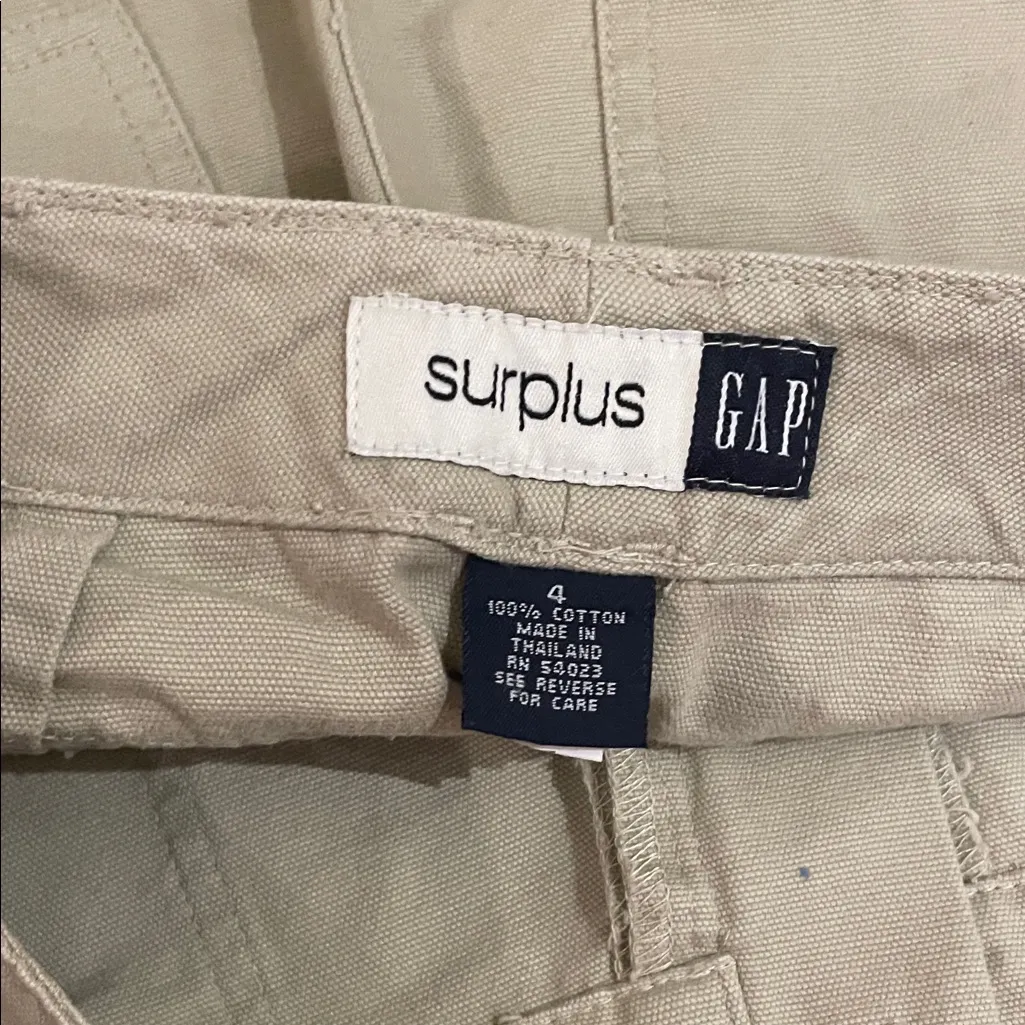 Surplus Gap Khaki Women's Skirt Size 4 - Image 3