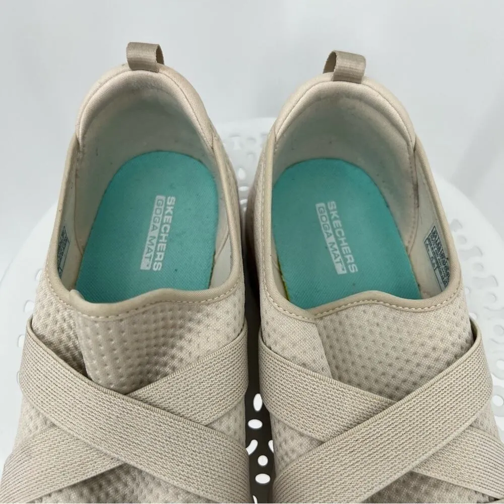 Skechers Goga Mat Ultra Go slip on comfort sneakers shoes gray 9.5 - Image 7