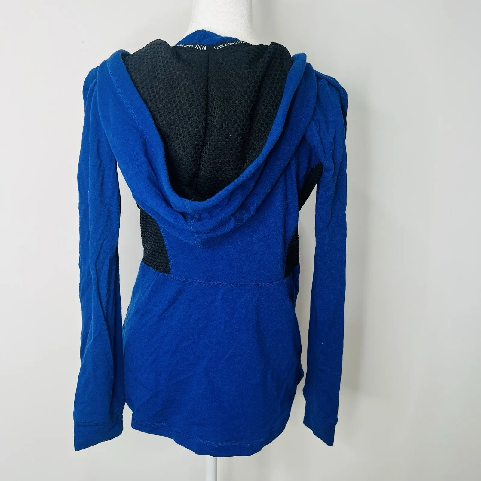 marc new york performance jacket Royal Blue Zip Up Hoodie Sweater - Image 8