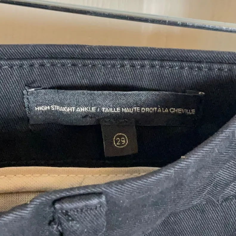 Dockers Chino high straight ankle water-less woman’s pants size 29 - Image 6