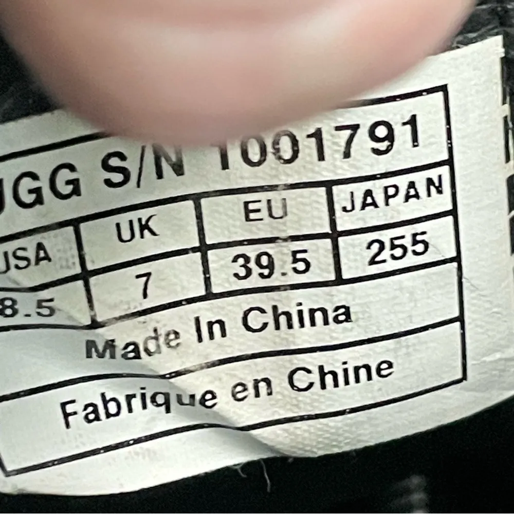 Boots Deanna Suede Leather Burnished  Buckles Straps Sheepskin Footbed Black - Image 10