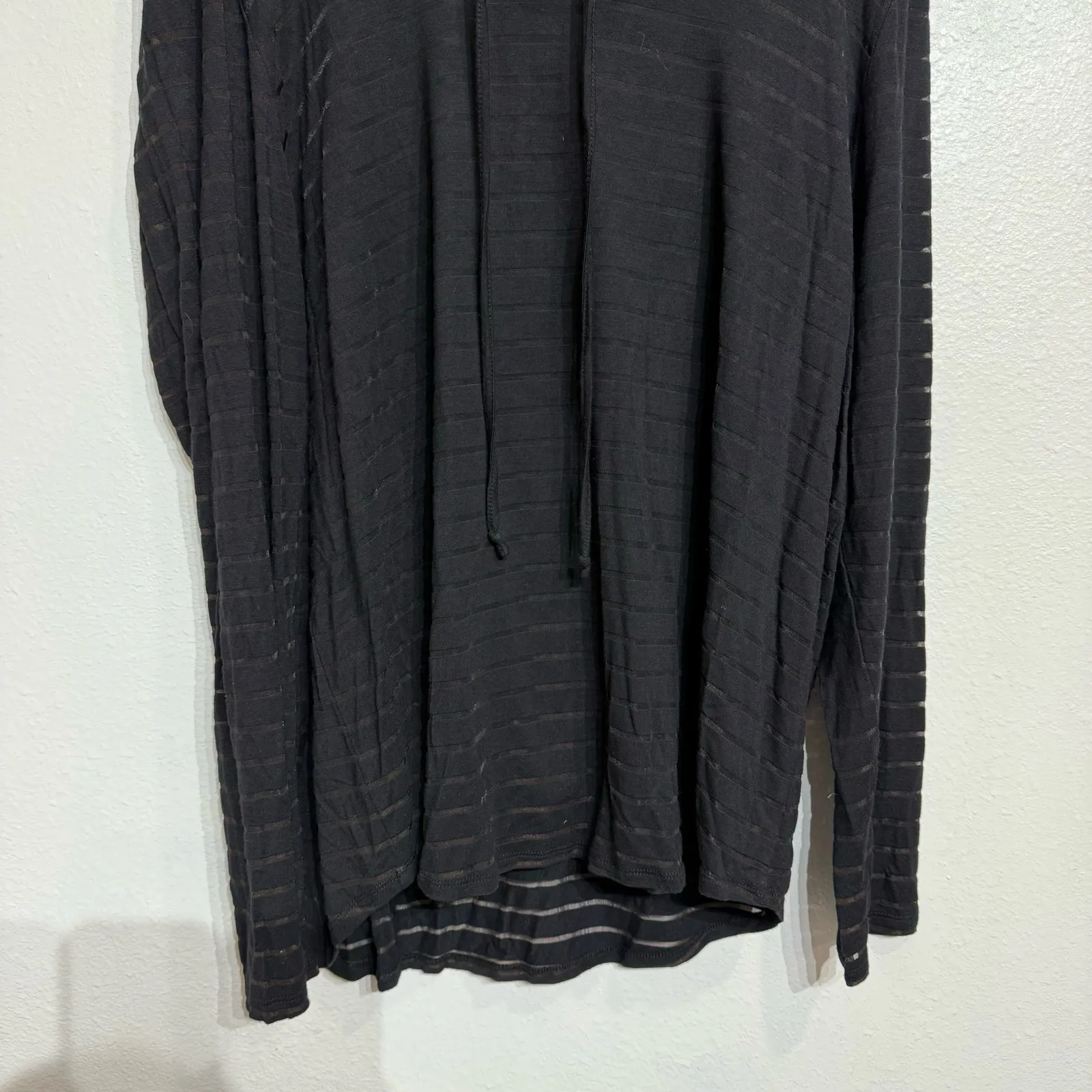 Chelsea & Theodore Black Cowl Neck Pullover Sz XXL - Image 6