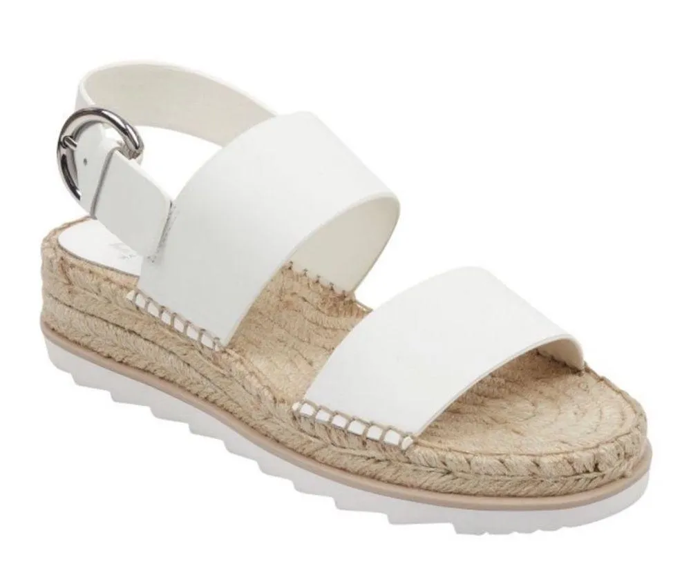 Marc Fisher LTD Phebe 2 White Espadrille Sandal 8M - Image 3