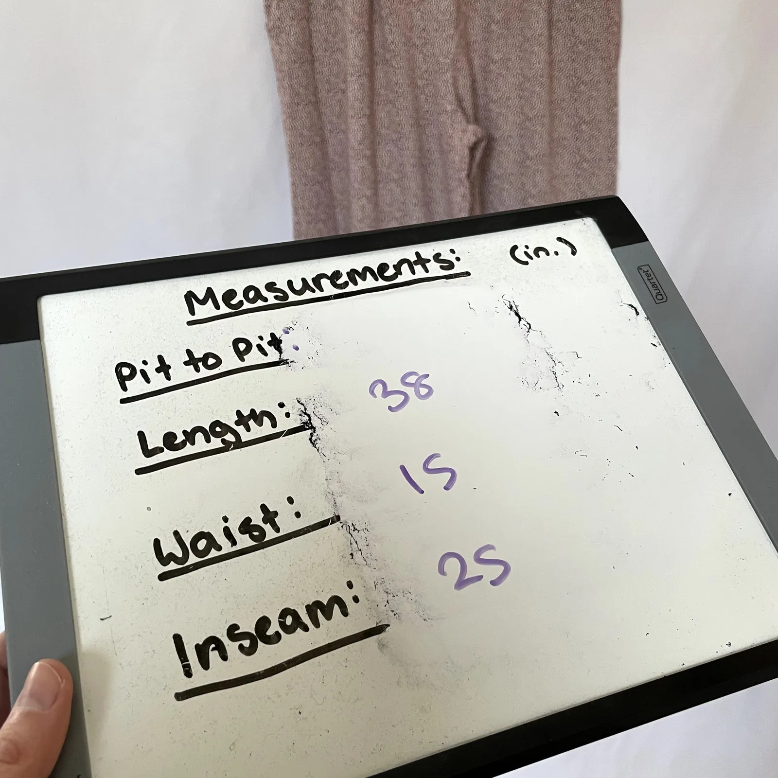 Anthropologie Thread & supply red white sports women's flowy pants large pockets - Image 4