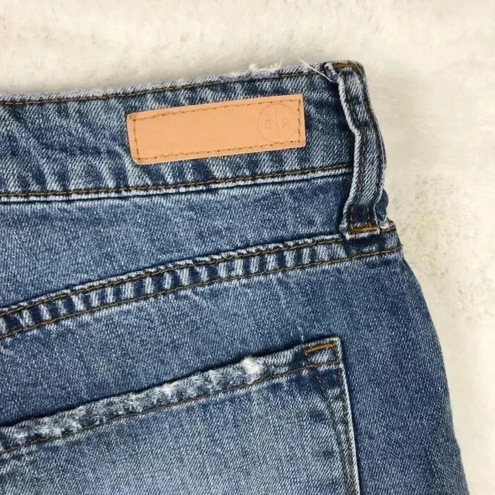 BP. URBAN OUTFITTERS Cut-off Distressed Denim Shorts Size 26 - Image 10