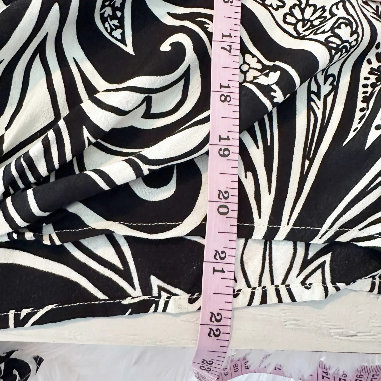 Karen Kane Blouson Sleeve Tie Front Casual Top Size Large - Image 6