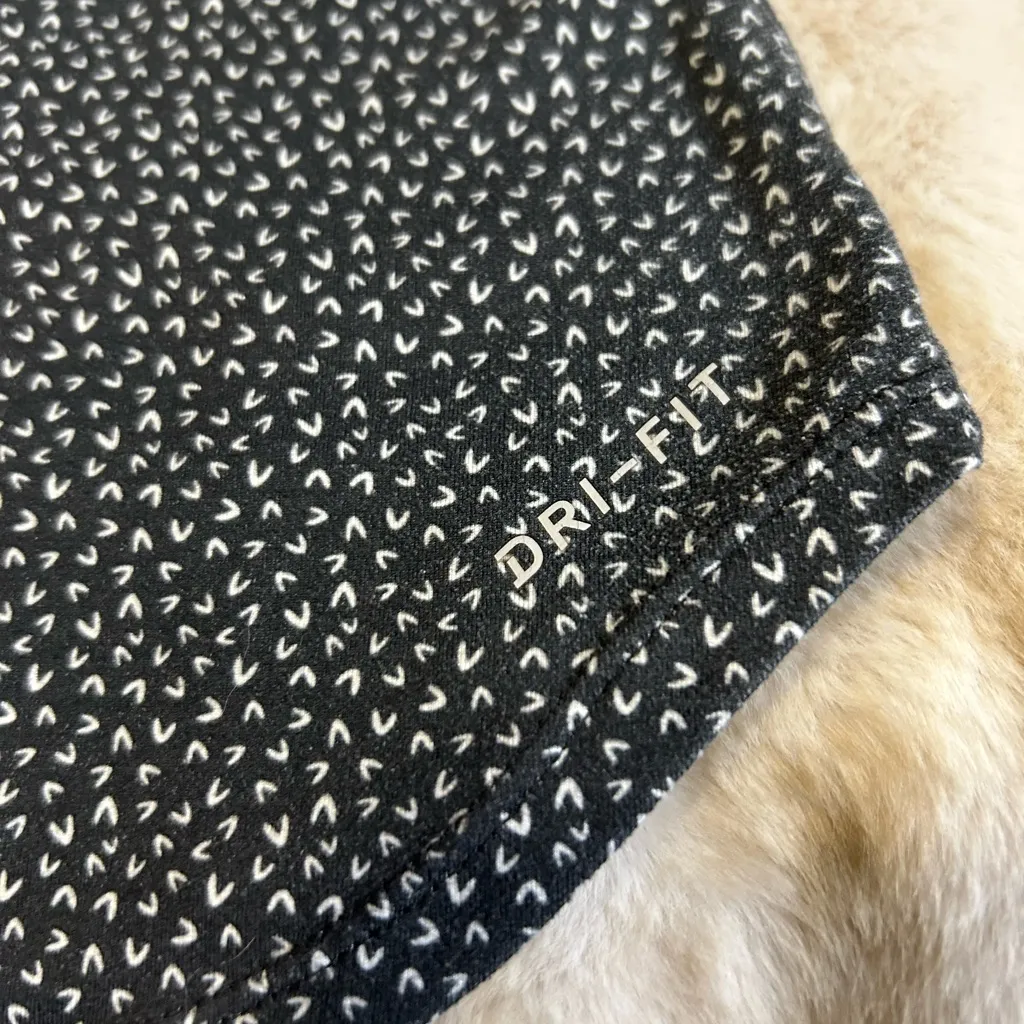 Nike Women's Black and White Court Pure Tennis Tank Top - Image 4