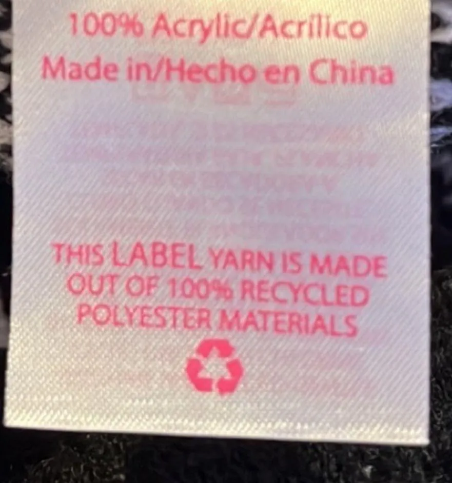 Skull Sweater Vest Black White Size XSmall - Image 4