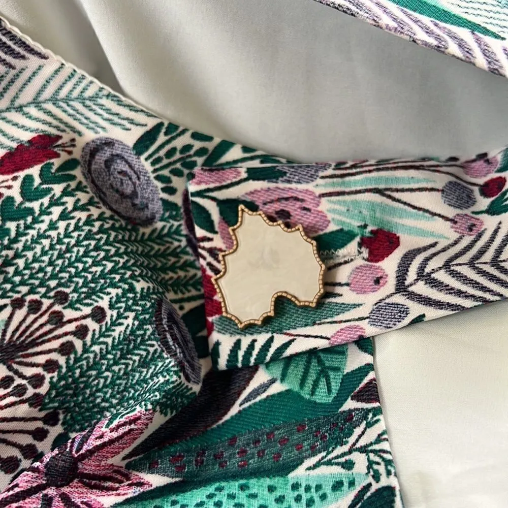 Beulah Style Maxi Dress Floral Size Large EUC - Image 5