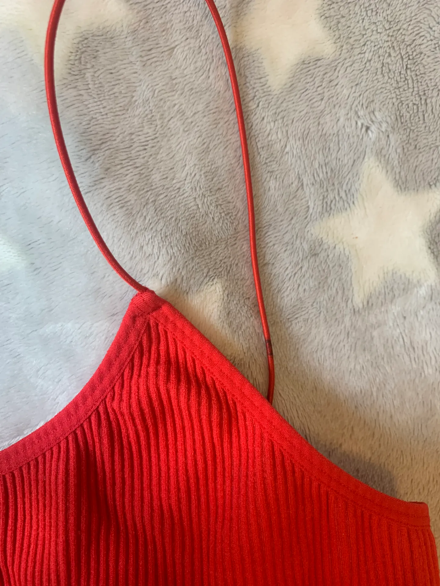 Primark Red Seamless Crop Top - Image 2