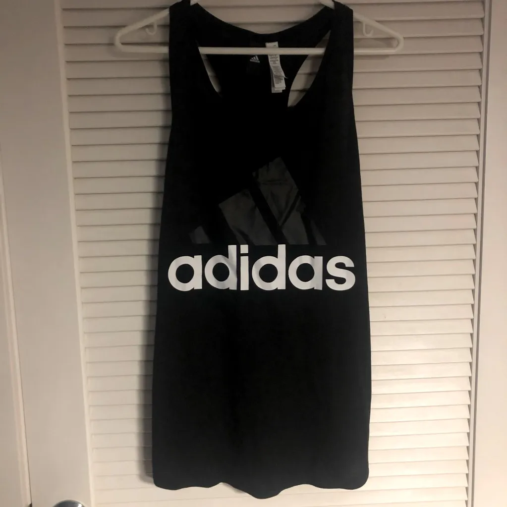 🖤Adidas Essentials Full Logo Training Tank Top - Image 4