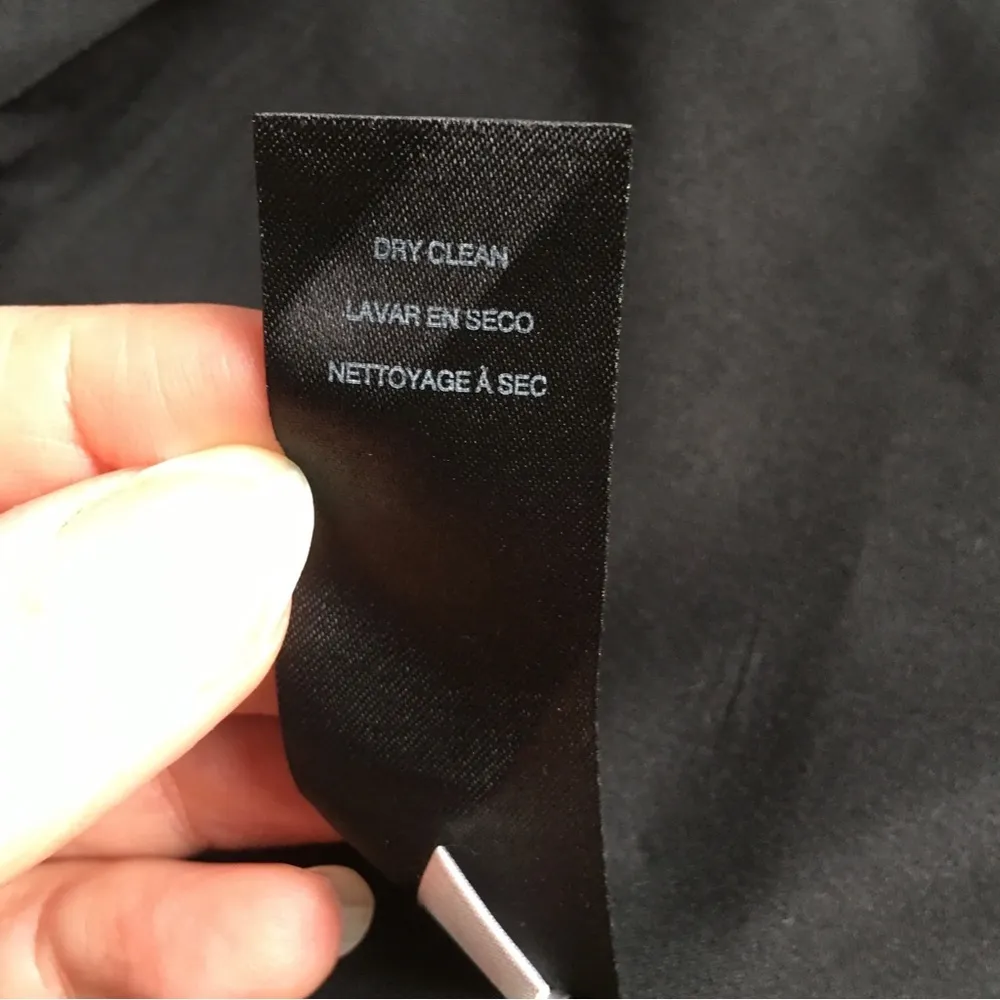 White House Black Market Ruffle, Tweed Knit Blazer, Gray, Silver, Size 4 - Image 6