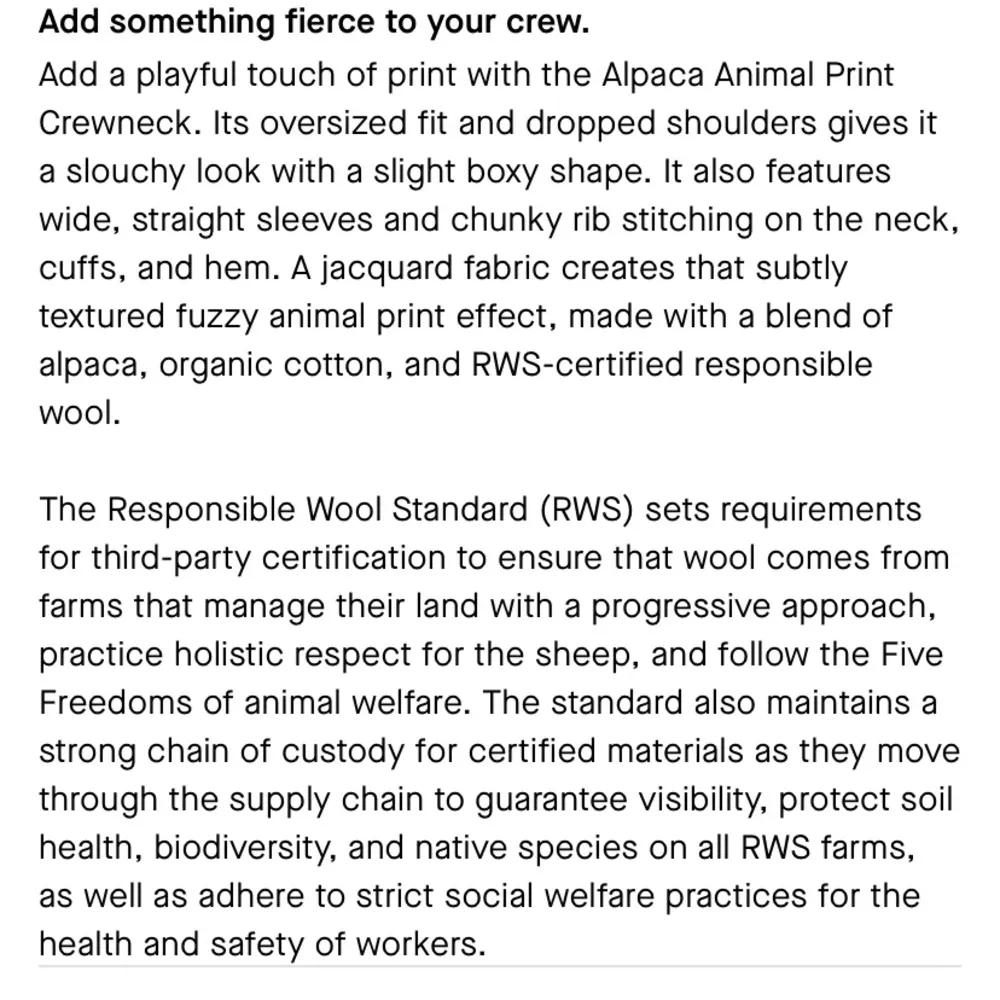 Everlane Alpaca Blend Sweater | Size Small - Image 4