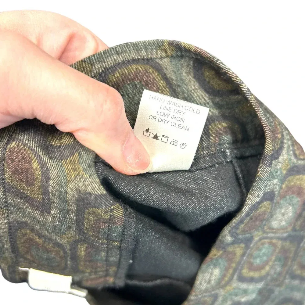 Avenue Montaigne Leo Printed Geometric Print Pants Size 2‎ Gray - Image 7