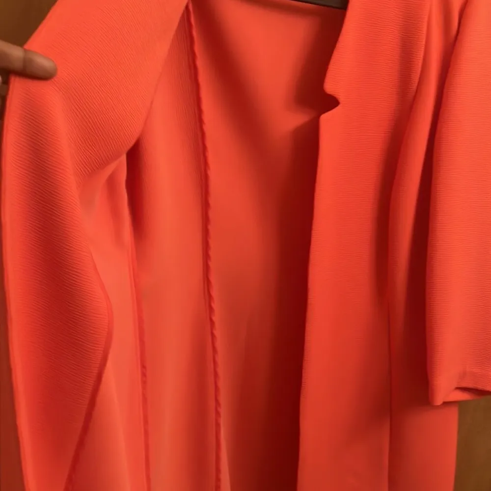 Peter Nygard coral pink blazer jacket woman’s size 12 - Image 5