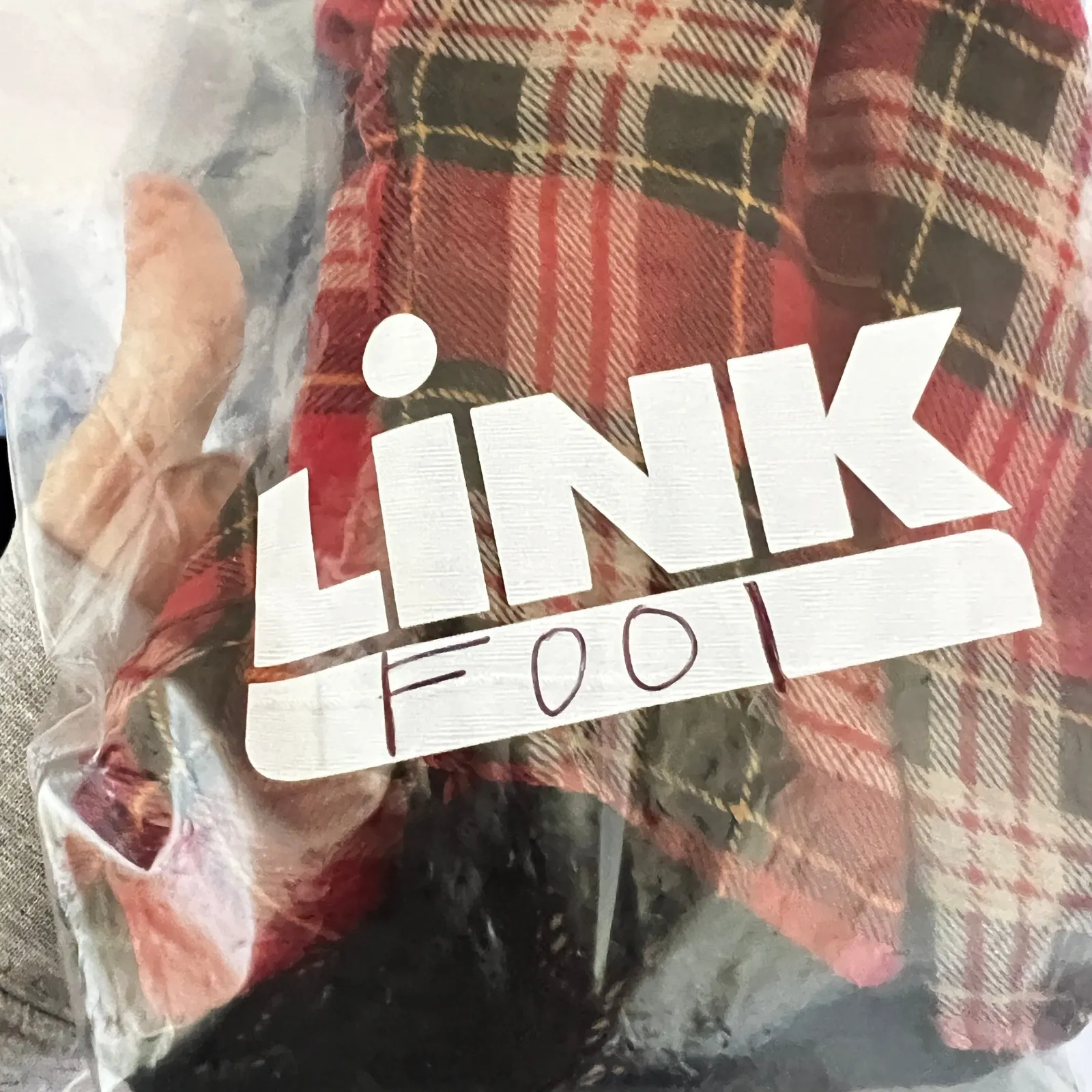 Wet Seal Plaid Top Sheer Punk Y2K 2000s Grunge Retro Whimsigoth Vampire Medium - Image 7