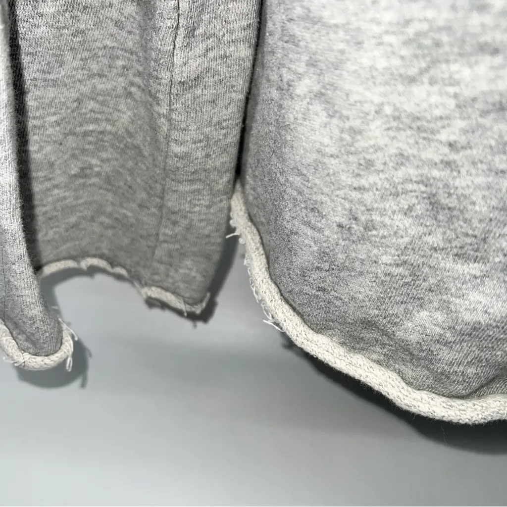 Betsey Johnson Performance Gray Crew Neck Lace-Up Sweatshirt w/Side Laces-Size S - Image 8