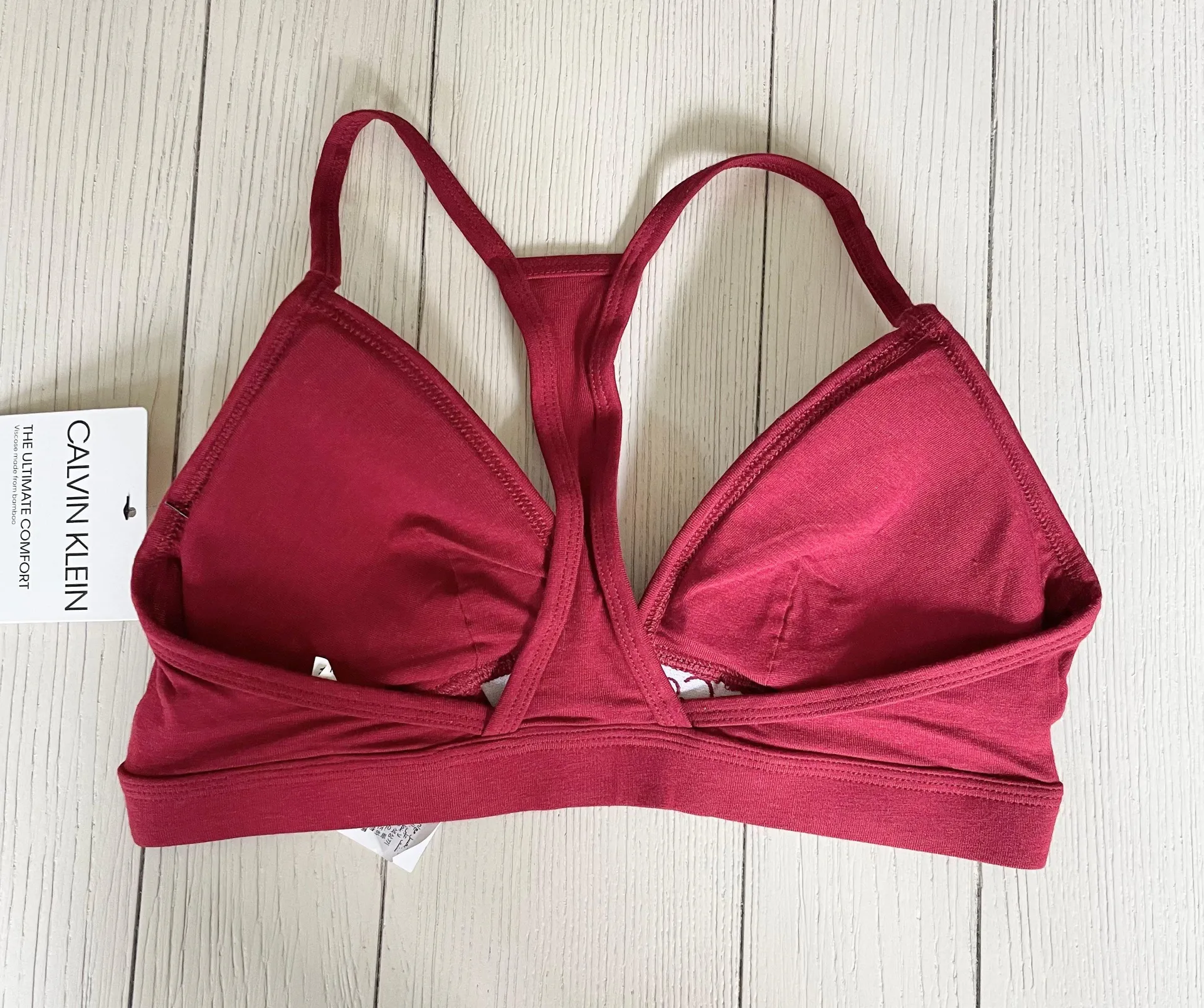Calvin Klein Red Bralette - Image 2