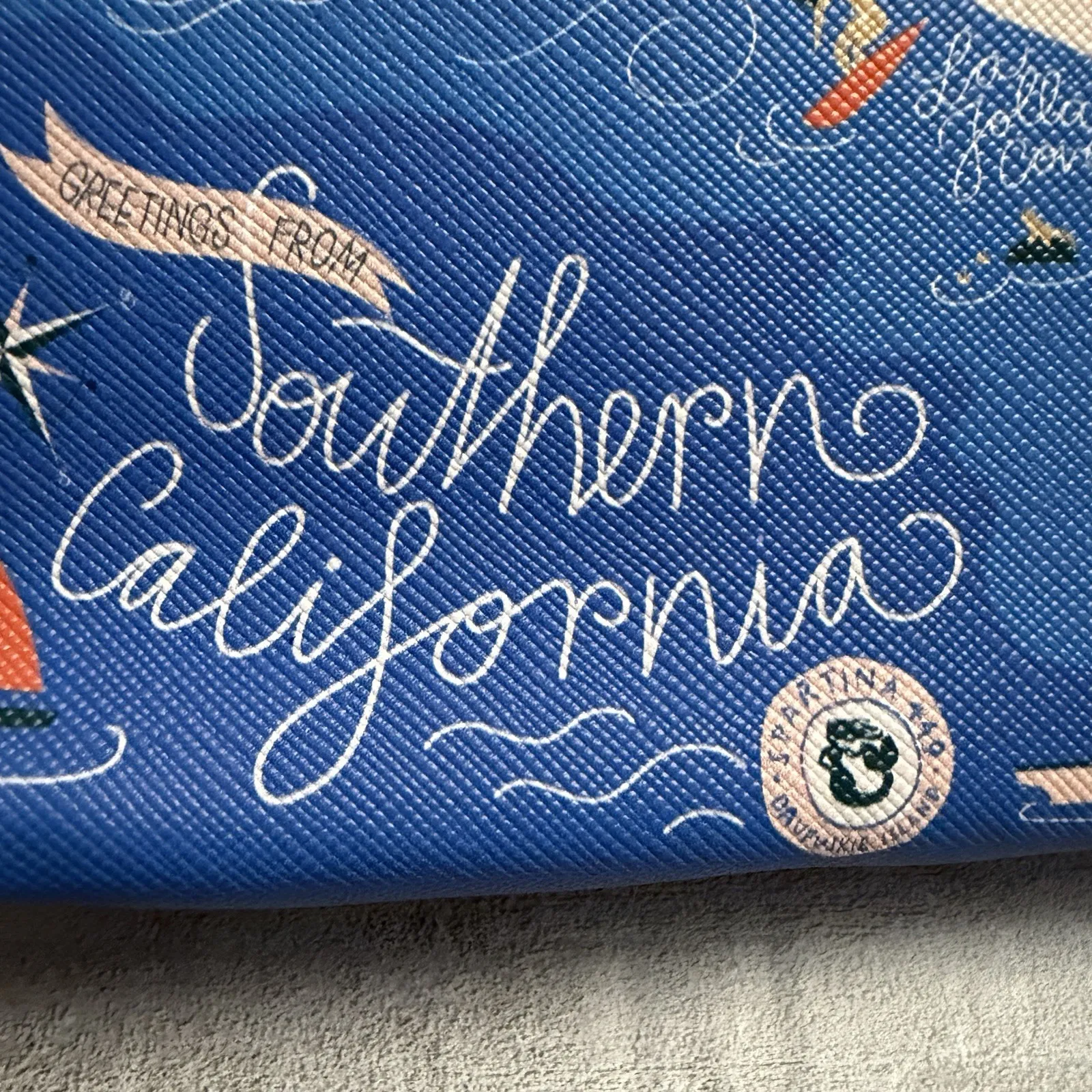Spartina 449 Southern California Scout Wristlet Wallet Los Angeles San Diego - Image 3