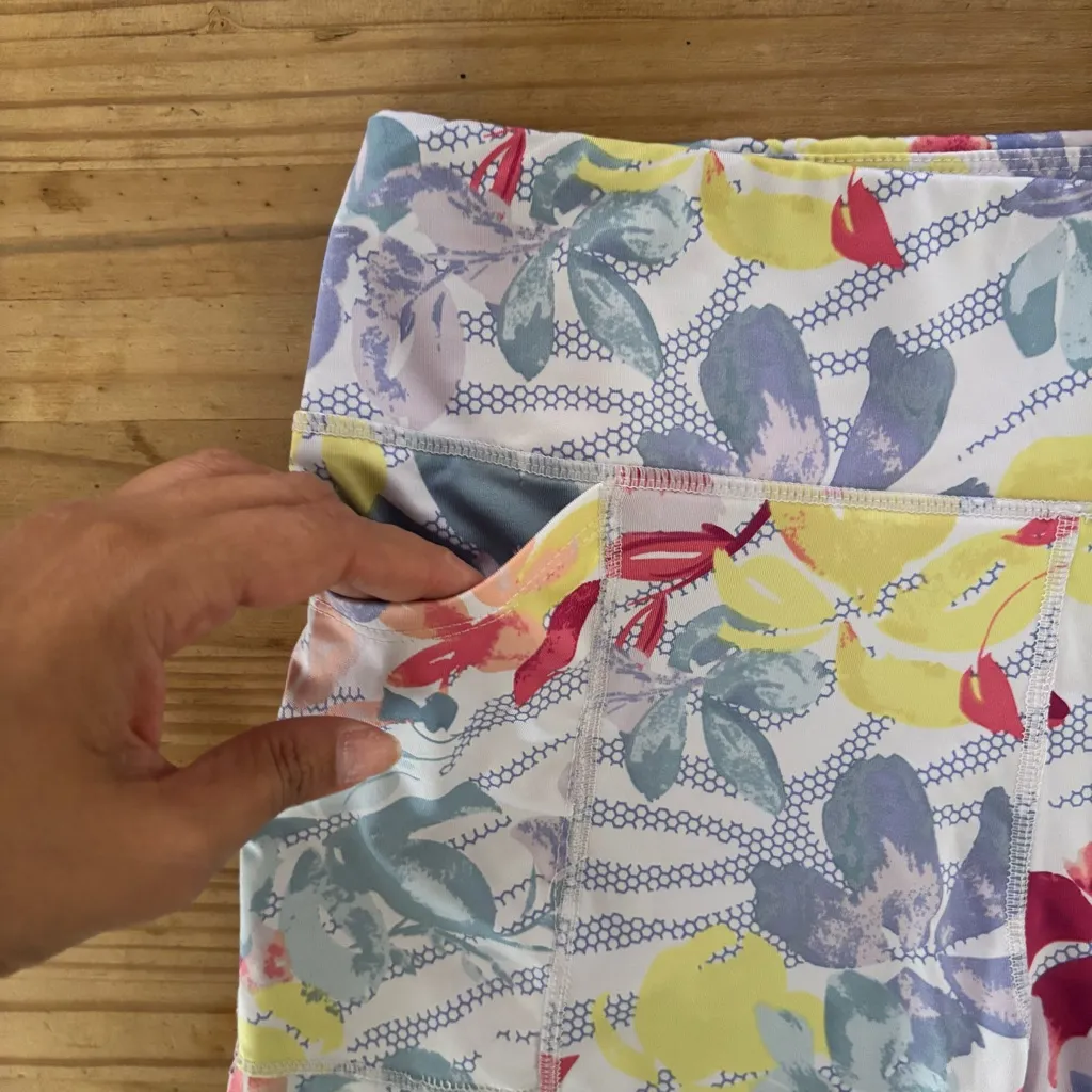 Pro Player Red and Yellow Athletic Shorts Vibrant Design - Image 2