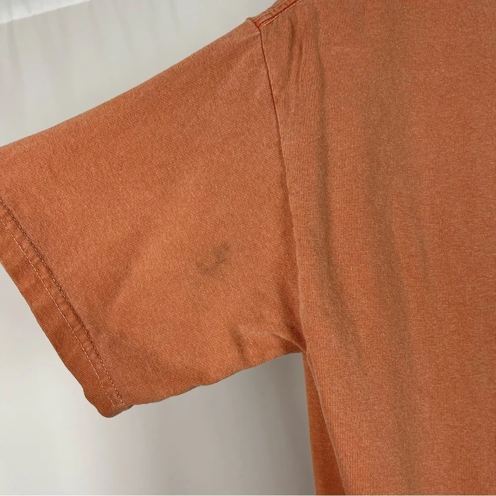 District Threads Small 94.7 Austin Texas Radio Beach Surf Boho Graphic Tee 90’s Orange - Image 4