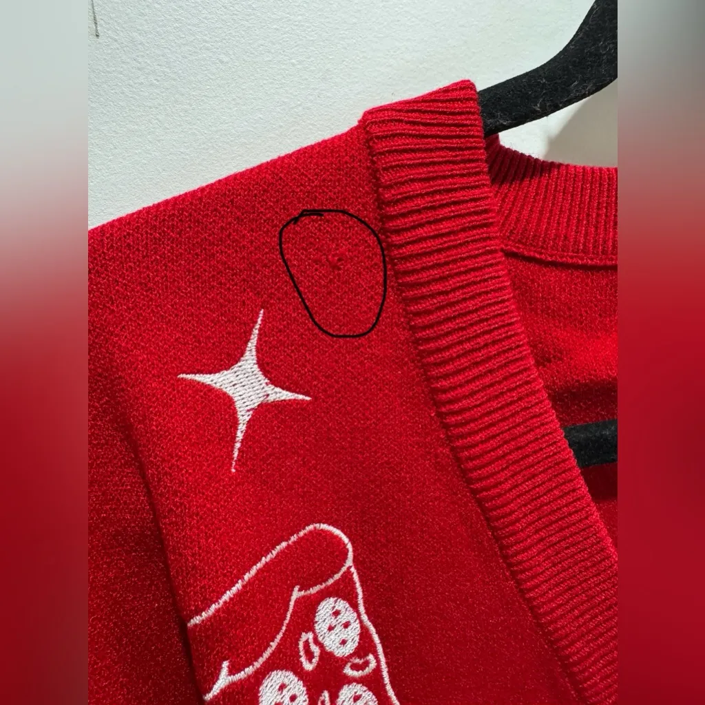 Disney Pixar Toy Story Pizza Planet Women's Checkered Cardigan - Image 9