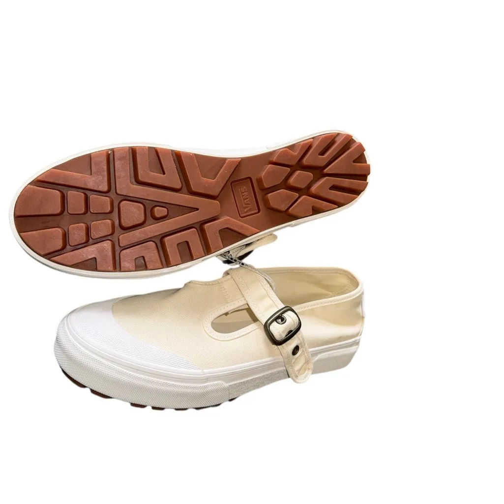 NEW VANS Mary Jane Style 93 Shoe Classic White Chunky Lug Sole M 5.5 W 7 - Image 8