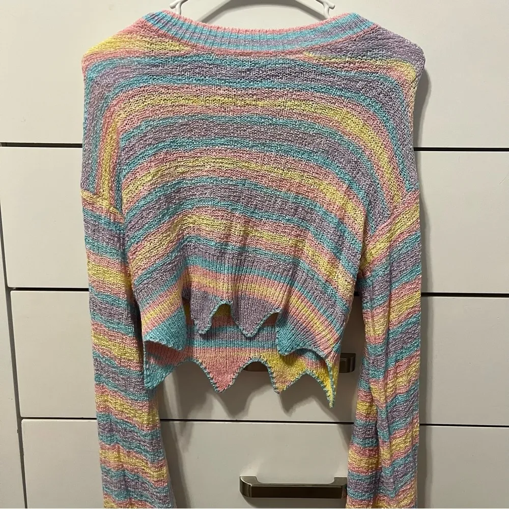 Pastel Stripe Sweater - Image 3